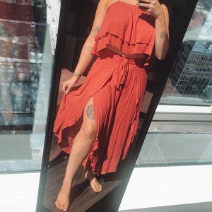 2 Piece Skirt and Crop Tank